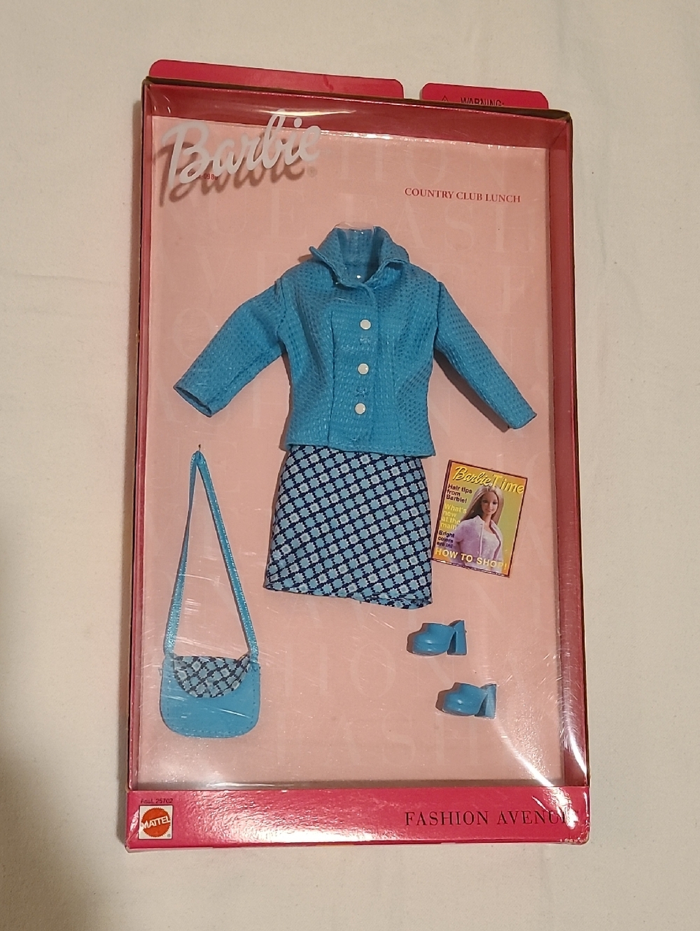 Barbie Fashon Avenue Country Club Lunch Rare Outfit 1999 New In Box Asst 25702